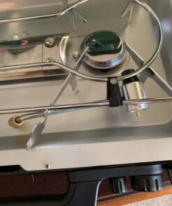 Coleman Classic 3-Burner Propane Camping Stove, Portable Camp Stove with 3 Adjustable Burners & Push-Button Instant Ignition, 28,000 BTUs for Camping, Tailgating, Grilling, BBQs, & More Green 33 717YryGGEqL 2