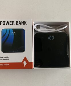 T-CORE Power Bank The Smallest and Lightest 10000mAh External Battery Ultra-Compact High-Speed Charging Technology Portable Charger for iPhone, Samsung Galaxy and More Black 45 717ZTiRuRXL