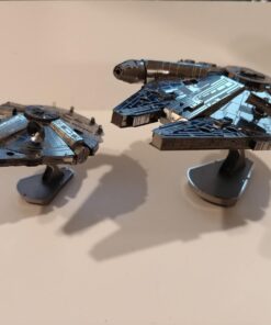 Metal Earth Fascinations ICONX Premium Series Star Wars Millennium Falcon 3D Metal Model Kit 30 717ZkBYxbL