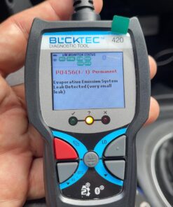 BLCKTEC 420 Bluetooth OBD2 Scanner Diagnostic Tool - Vehicle Code Reader for Car - Clears Check Engine Light - Comes with Premium OBD App On IOS & Android - Works For All Cars 1996 & Newer 36 717almVQhdL