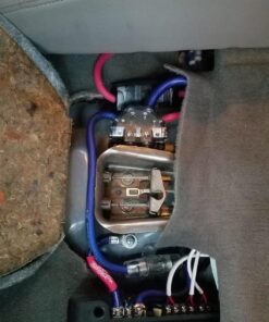 SoundBox 0 Gauge Blue Amplifier Power/Ground Wire 1/0 Ga Amp Cable, 25 Feet 12 717bBEvKd0L