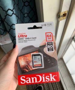 SanDisk Ultra 64GB Class 10 SDXC UHS-I Memory Card up to 80MB/s (SDSDUNC-064G-GN6IN) 33 717bgxaT9KL