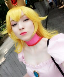 Disguise Women's Nintendo Super Mario Bros.Princess Peach Adult Costume Accessory Kit One Size Gold/Red/Green/White 25 717c1Tk741L