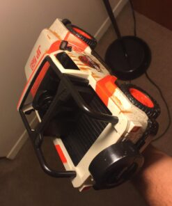 Jada Toys Jurassic World 1:16 Wrangler RC Remote Control Car 2.4 GHz, toys for kids and adults, 97054 69 717cduqmzL