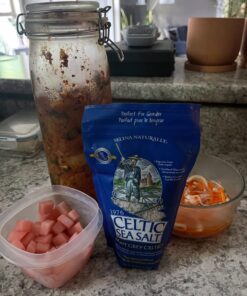 Light Grey Celtic Sea Salt Resealable Bags – Additive-Free, Delicious Sea Salt, Perfect for Cooking, Baking and More - Gluten-Free, Non-GMO Verified, Kosher and Paleo-Friendly, 16 Ounce (Pack of 2) 16 Ounce (Pack of 2) 26 717cvLvCEuL