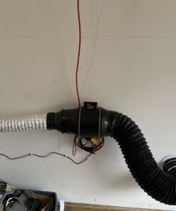 AC Infinity CLOUDLINE S6 PRO, Quiet 6” Inline Duct Fan with 10-Speed Controller, EC-Motor Ventilation Exhaust Fan for Heating Cooling Booster, Grow Tents, Hydroponics 6-Inch PRO, Speed Controller 43 717d6Nuxm5L