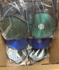 Kids Headphones Bulk 5 Pack, Student On Ear Color Varieties, Comfy Swivel Earphones for Classroom, Library, School, Airplane, for Online Learning and Travel, Noise Stereo Sound 3.5mm Jack (Colorful) Colorful 30 717dMwIDEL