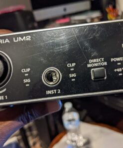 Behringer U-Phoria UM2 USB Audio Interface 1-Channel 39 717dUzFUSzL