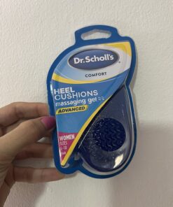 Dr. Scholl's Heel Cushions with Massaging Gel Advanced // All-Day Shock Absorption and Cushioning to Relieve Heel Discomfort (for Women's 6-10, Also Available for Men's 8-13) Women 6-10 28 717fHLbOeNL