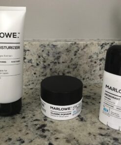 MARLOWE. No. 123 Men's Facial Moisturizer 6 oz | Lightweight Daily Face Lotion for Men | Includes Natural Extracts to Hydrate, Soothe & Restore 23 717hjnQw9HL