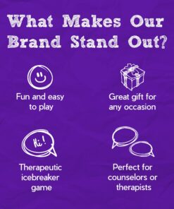 Describe Cards - Deck One Conversation Cards, Over Two Dozen Games and Social Emotional Learning Activities for Families, Therapy, School and More. Includes More Than 300+ Questions. 12 717i5kBESGL