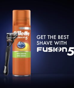 Gillette Fusion5 Ultra Sensitive Shave Gel, 7oz (Pack of 6) 6ct Shave Gel 22 717iY4dIDeL