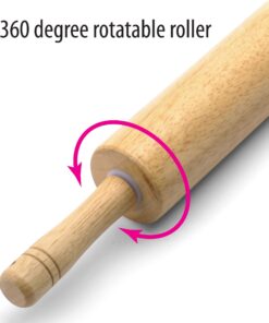Farberware 5215807 Classic Wood Rolling Pin, 17.75-Inch, Natural Classic Rolling Pin 23 717ifdNeyAL