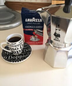 Lavazza Crema E Gusto Ground Coffee Blend, Espresso Dark Roast, 8.8 Oz Bricks (Pack of 4) Authentic Italian, Blended And Roasted in Italy, Non GMO, Value Pack, Full bodied with rich aftertaste 8.8 Ounce (Pack of 4) 46 717ig3mYKL