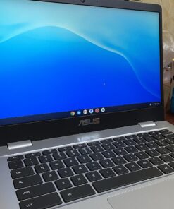 ASUS C424MA-AS48F Chromebook C424, 14.0" 180 Degree FHD NanoEdge Display, Intel Dual Core Celeron Processor, 4GB LPDDR4 RAM, 128GB Storage, Silver Color, C424MA-AS48F Celeron | 4GB | 128GB 21 717iqzIRRL