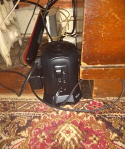 Power Strip Tower Surge Protector, BEVA Surge Protector Tower with 9 AC Outlet and 4 USB Ports, 18AWG 6.5 Feet Extension Cord, 3-Prong Flat Plug, Multiple Outlets for Office Apartment Dorm Essentials 6.5ft-Black 35 717j9WsS2ZL