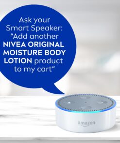 NIVEA Original Moisture Body Lotion with Vitamin E, Body Lotion for Dry Skin, 16.9 Fl Oz Pump Bottle Unscented 16.9 Fl Oz (Pack of 1) 26 717jymdZuoL