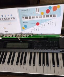 Glory Closed Hole C Flute With Case, Tuning Rod and Cloth,Joint Grease and Gloves Green 17 717kGmgaXvL