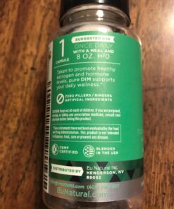 DIM Supplement Pure 200 Mg for Women or Men – Estrogen Hormone Balance Supplement for Energy, Fatigue, Stress, Menopause, Hot Flashes – Enhanced Bioavailability BioPerine – 60 Vegan Soft Capsules 34 717lRUiRrJL