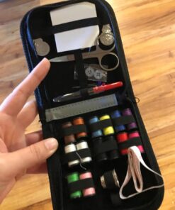 Embroidex Sewing Kit for Home, Travel & Emergencies - Filled with Quality Notions Scissor & Thread - Great Gift 45 717m6ZbOVTL