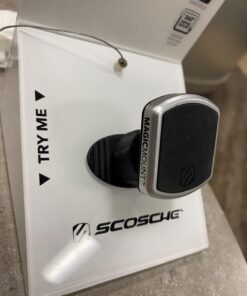 Scosche MPDB MagicMount Pro Magnetic Car Phone Holder - Magnetic Phone Mount for Car Dashboard, Desk, & Flat Surfaces - 360 Degree Adjustable Head - Universal Dash Mount for All Cell Phones & Tablets 1 Pack 40 717mEjcdL