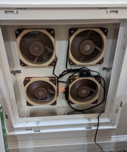 Noctua NF-A12x25 PWM, Premium Quiet Fan, 4-Pin (120mm, Brown) 45 717mVB06KDL