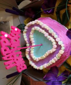 Pink Happy Birthday LED Flashing Pick - 10.25", 1 Piece - Perfect for Birthday Celebrations Pink Flashing 25 717mkqZyFlL