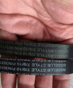 Bissell Replacement Belts, 2 Count (Pack of 1) Replacement Belt Only 2 Count (Pack of 1) 44 717nCICdBVL