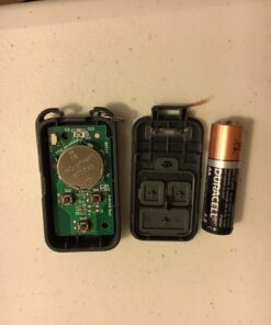 LiftMaster 890max Mini Key Chain Garage Door Opener Remote, 2.5" Long x 1.25" Wide x 1/2" Thick, Black with Gray Buttons 21 717oInDE0L