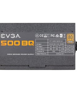 EVGA 110-BQ-0500-K1, 500 Bq, 80+ Bronze 500W, Semi Modular, FDB Fan, 3 Year Warranty, Power Supply 20 717pbc6DB1L