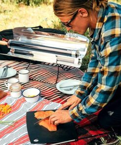 GOSUN Sport Solar Oven | Fastest Portable Camping Stove| Compact Camping Cookware and Survival Gear | Outdoor Oven & Solar Powered Camping Grill | Off-Grid Solar Oven & Stove for Hiking & Camping 35 717poCxVW1L
