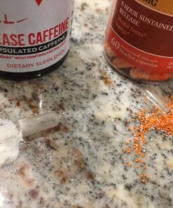 VALI Time Release Caffeine 100mg Pills - Smart Slow Release for Extended Energy & Focus. Advanced Nootropic Supplement. Brain Booster for Active Performance, Alertness & Clarity. 120 Veggie Capsules 26 717qCZDeLZL