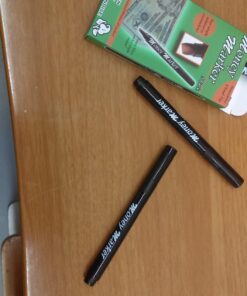 Money Marker (5 Counterfeit Pens) - Counterfeit Bill Detector Pen with Upgraded Chisel Tip - Detect Fake Counterfit Bills, Universal False Currency Pen Detector Pack 1 30 717qhYnYy1L