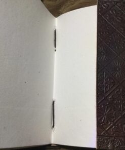 AzureGreen DOUBLE DRAGON Blank Page BOOK Handcrafted Leather Writing Unlined 5 x 7 JOURNAL (Brown) 38 717rBWmCf0L