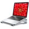 Laptop Stand for Desk,Aluminum Computer Stand for Cooling,Sturdy Stable Ergonomic Laptop Riser Compatible with MacBook Pro Stand Air/Dell/HP/Lenovo 10-16.2inch Notebook,Work Home Office