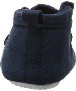 Luvable Friends Unisex Baby Crib Shoes, Navy Wallabee, 0-6 Months 11 717s6ul7ueL