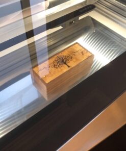 Glowforge Plus Laser Cutter - Create 10x Faster in Wood, Acrylic, Leather... Even Chocolate. Print Jewelry, Signs, Furniture - Anything You Imagine. Free Software Works with Mac, PC, Tablet, & More. 64 717tMtUKCYL