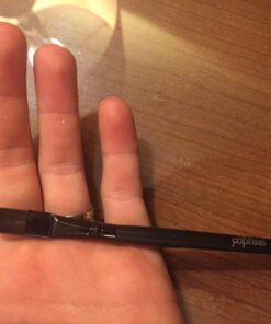 LandFox Cosmetic Matte Eyeshadow Cream Makeup Palette Shimmer Set 40 Color+ Brush Set+Fishtail Bottom Brush (A) 29 717ttwtWOiL