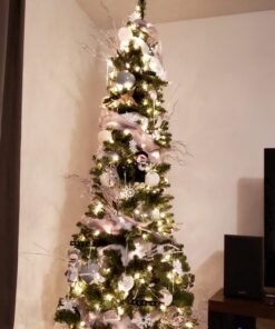 Alternative view of Kurt Adler 5-1/4-Inch Glass Glow-in-the-Dark Icicle Ornament Set of 24 for Christmas 1