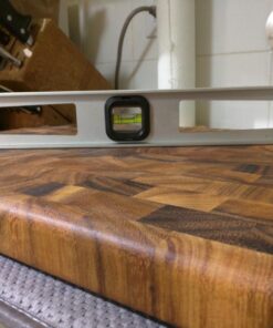 Ironwood Gourmet Large End Grain Prep Station Acacia Wood Cutting Board, 14 x 20-Inch, Brown 14" x 20" 35 717vjm9x4uL