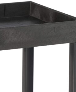 Offex 32" x 18" Mobile Multipurpose Utility Tub Cart with 2 Shelves and Push Handle - Black, Great for Warehouse, Garage and More 21 717wDwpwg3L