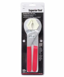 Superior Tool 6012 Soft Jaw Plumbing Pliers, One Size, Red 3 717wcYKkrqL