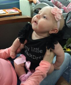 Baby My Little Black Dress Onesie, Black,(0-6 Months) 0-12 Months 14 717xUw5QlhL