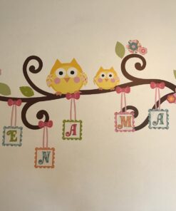 RoomMates RMK2079GM Happi Scroll Tree Letter Branch Peel and Stick Giant Wall Decal 24 717zLKm9wWL