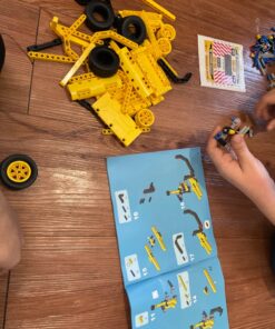 GILI STEM Building Toy for Boys 8-12 - Dump Truck or Airplane 2 in 1 Construction Engineering Kit (361pcs) Best Gift for Kids Age 6 7 8 9 10 11 12+ Years Old 21 718 cAOI9CL