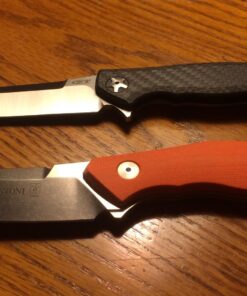 Zero Tolerance 0452CF; Pocket Knife with 4.1” Dual-Finished S35VN Steel Blade, Carbon Fiber Front and Titanium Back Handle Scales, KVT Ball-Bearing Opening, Frame Lock, Deep-Carry Pocketclip; 4.6 OZ.,Large 53 7180OkCi1QL