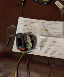 bayite AC 110V Fahrenheit Digital Temperature Controller 10A 1 Relay with Sensor 25 7180rGkq1kL