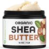 Premium Nature Organic Shea Butter - Pure & Raw Virgin Unrefined Body Butter - Dry Skin Care, Scar & Stretch Mark Cream, 16 oz 44 7181VYw33yL