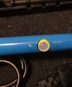 Soldering Iron Kit Electronics, 60W Adjustable Temperature Soldering Iron with Tips Desoldering Pump Solder Wire Tube Soldering Iron Holder Tool Carrying Case 46 7183Aef2o L