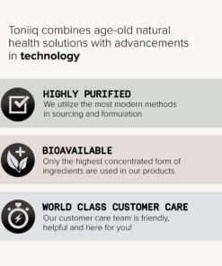 Toniiq 10,000mg 20x Concentrated Extract - Single Origin Wildcrafted Maca Root Capsules - Ultra High Strength - Highly Purified Peruvian Maca Root Powder - Black, Red and Yellow Maca Complex 27 7183CJ8QEuL